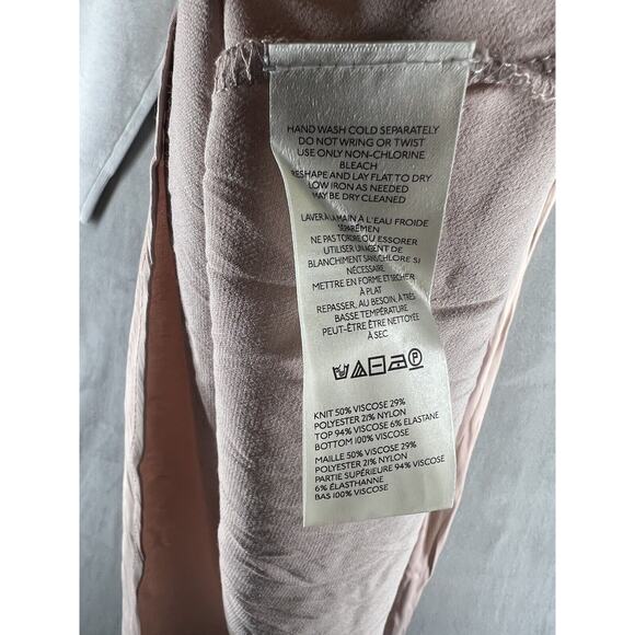 The Gemini Twofer Sweater + Dress Set Size Medium Grey Pink - Picture 10 of 11